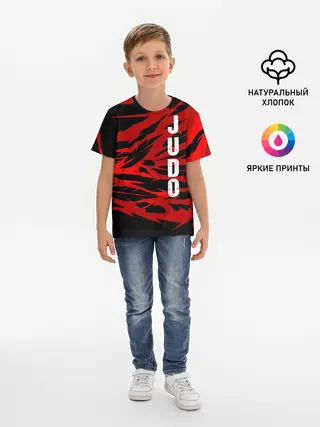Детская базовая футболка / Judo