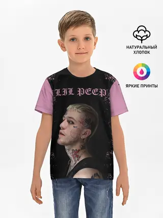 Детская базовая футболка / LiL PEEP