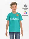 Детская базовая футболка / Barcelona third 19-20