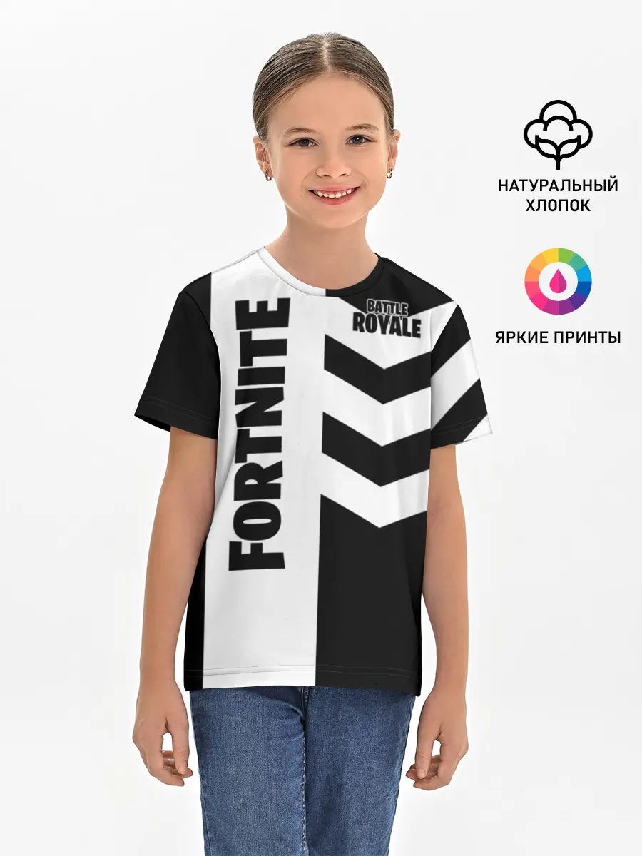Детская базовая футболка / Fortnite Battle Royale