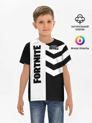 Детская базовая футболка / Fortnite Battle Royale