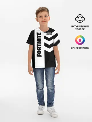 Детская базовая футболка / Fortnite Battle Royale