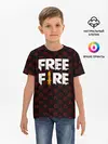 Детская базовая футболка / FREEFIRE | PATTERN GARENA