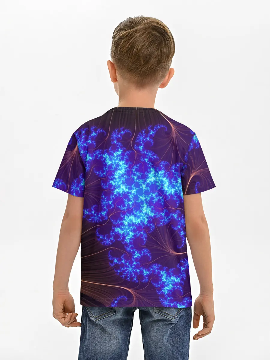 Детская базовая футболка / FRACTAL STORM