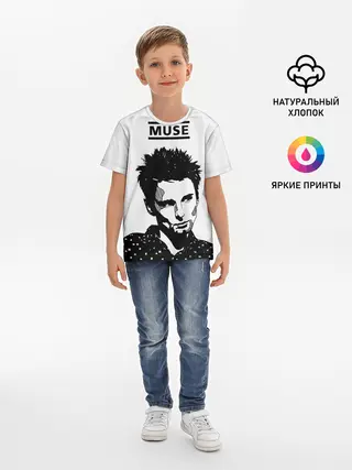 Детская базовая футболка / Muse
