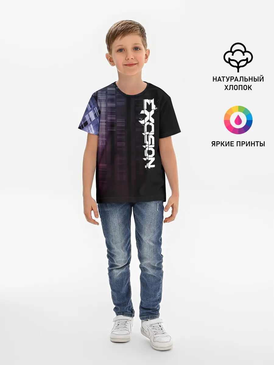 Детская базовая футболка / EXCISION JEFF ABEL.