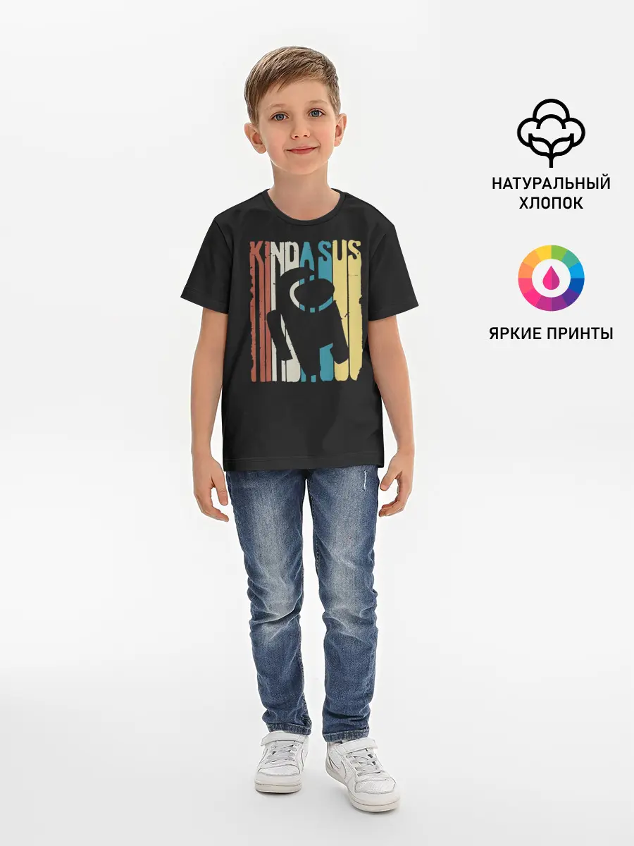 Детская базовая футболка / AMONG US