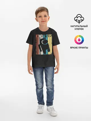 Детская базовая футболка / AMONG US