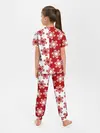 Детская пижама с брюками / Новогодние Снежинки 2022