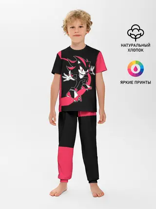 Детская пижама с брюками / SONIC X | DARK SONIC