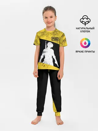 Детская пижама с брюками / PUBG Grunge