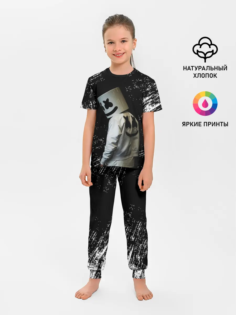 Детская пижама с брюками / Marshmello