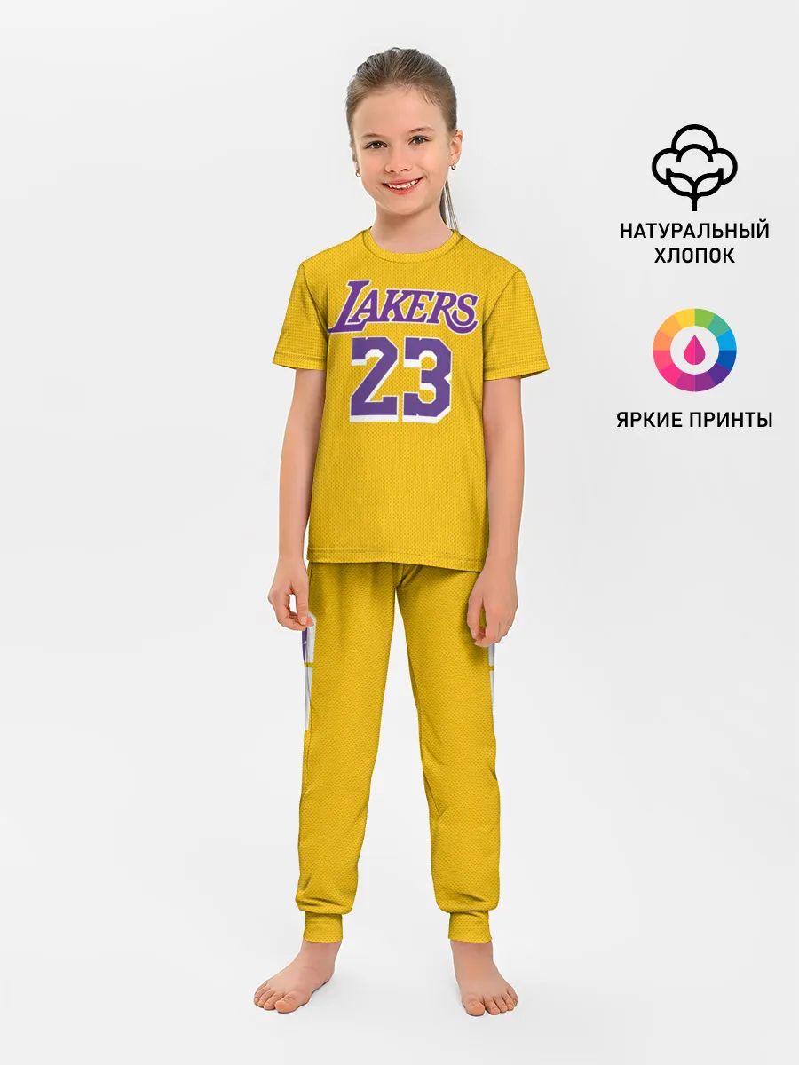 Детская пижама с брюками / James 18-19 LA Lakers home