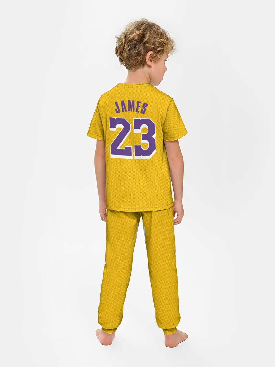 Детская пижама с брюками / James 18-19 LA Lakers home