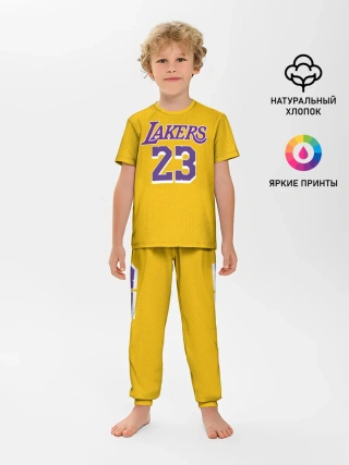 Детская пижама с брюками / James 18-19 LA Lakers home