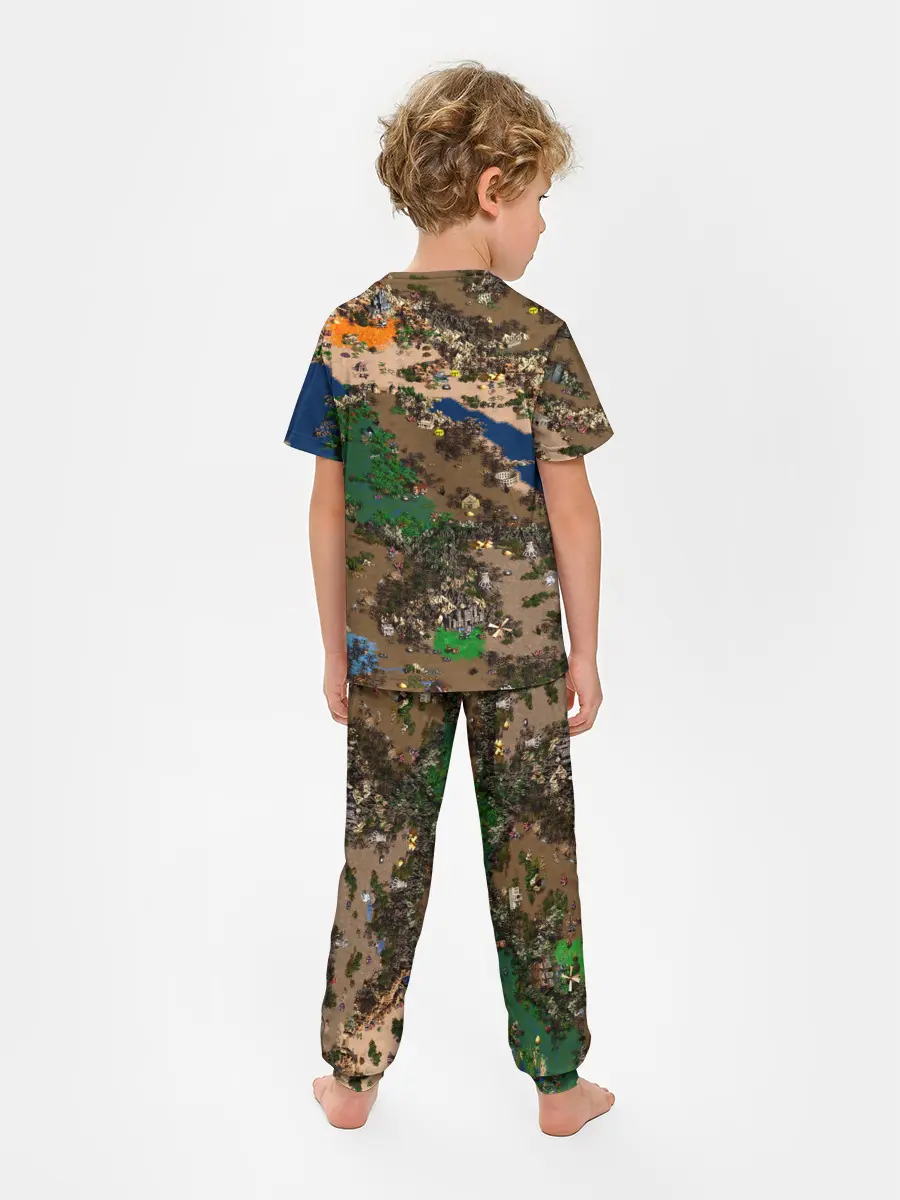 Детская пижама с брюками / Heroes style HD