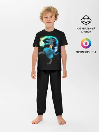 Детская пижама с брюками / Pokemon art