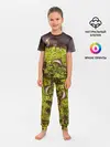 Детская пижама с брюками / Мох