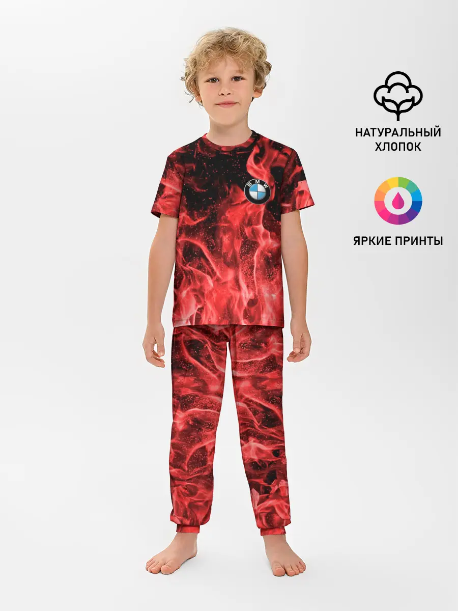 Детская пижама с брюками / BMW