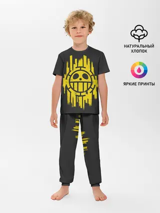 Детская пижама с брюками / Skull One Piece