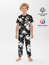 Детская пижама с брюками / Russia | Камуфляж белый