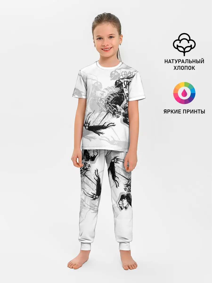 Детская пижама с брюками / Всадник и чёрт