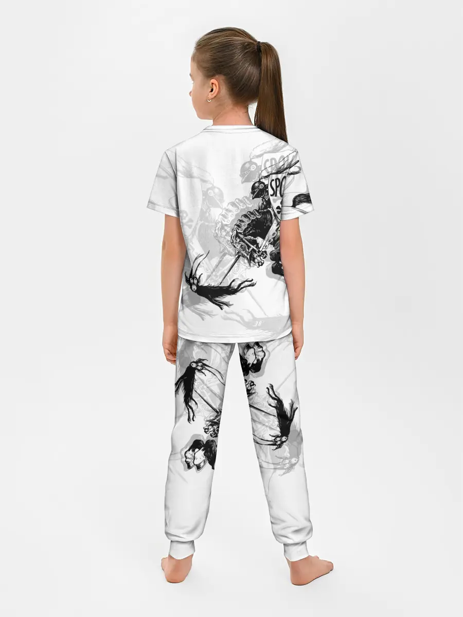 Детская пижама с брюками / Всадник и чёрт