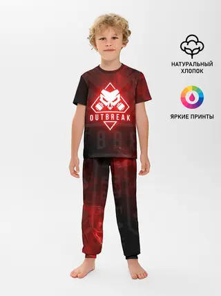Детская пижама с брюками / RAINBOW SIX SIEGE OUTBREAK