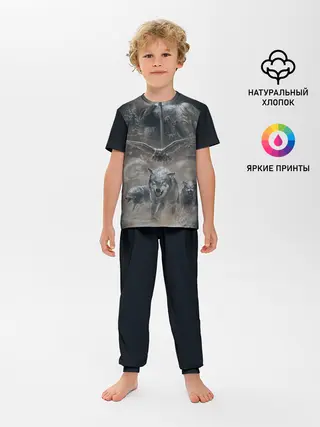 Детская пижама с брюками / русь