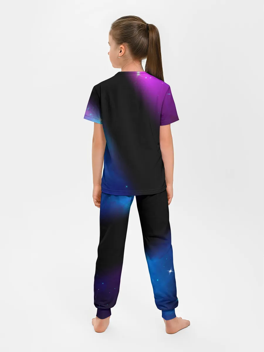 Детская пижама с брюками / AMONG US - КОСМОС
