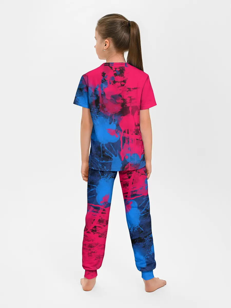 Детская пижама с брюками / Буря красок