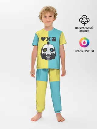Детская пижама с брюками / XBOT 4000 | Love, Death and Robots