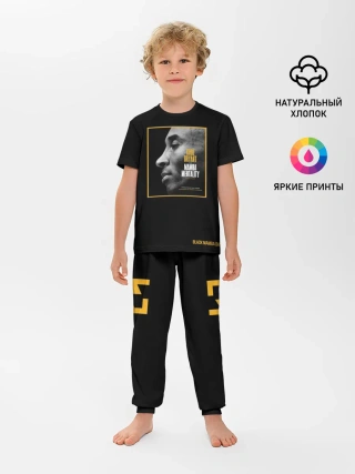 Детская пижама с брюками / Kobe Bryant black mamba