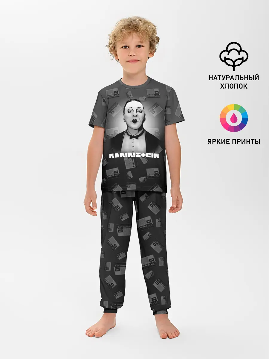 Детская пижама с брюками / Rammstein