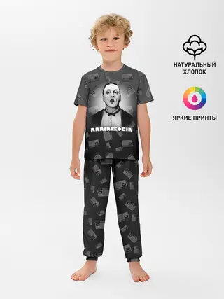 Детская пижама с брюками / Rammstein