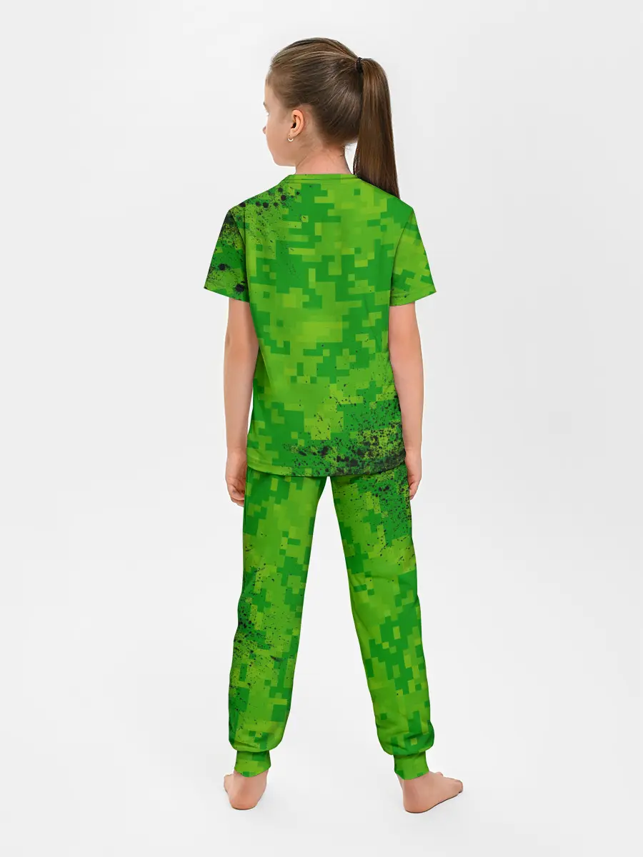 Детская пижама с брюками / MINECRAFT / МАЙНКРАФТ