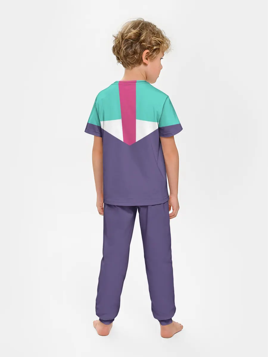 Детская пижама с брюками / Стиль 90 х