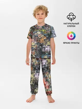 Детская пижама с брюками / ГОРОДОК
