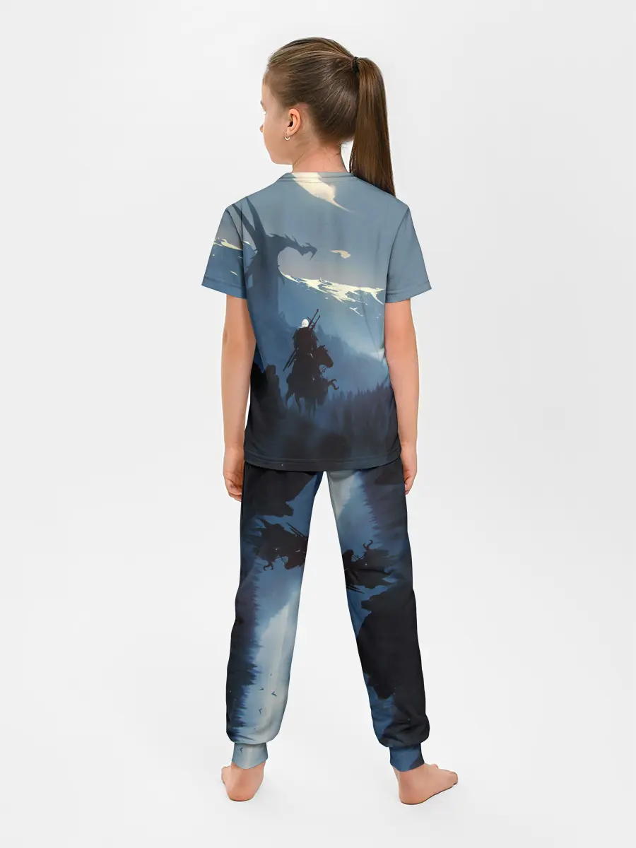 Детская пижама с брюками / ВЕДЬМАК