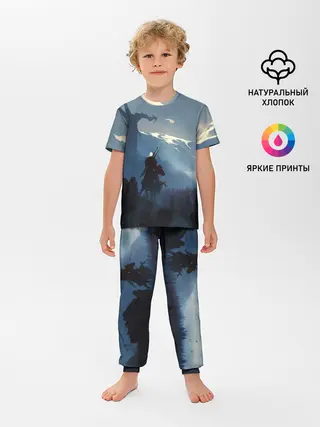 Детская пижама с брюками / ВЕДЬМАК