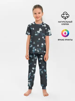 Детская пижама с брюками / Медузы