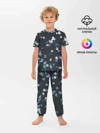 Детская пижама с брюками / Медузы