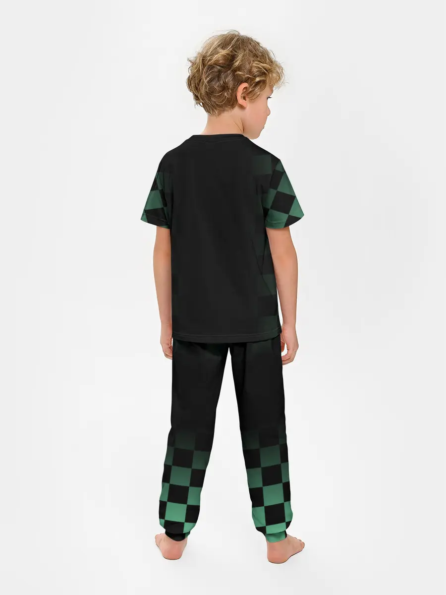 Детская пижама с брюками / Танджиро Камадо Kimetsu no Yaiba