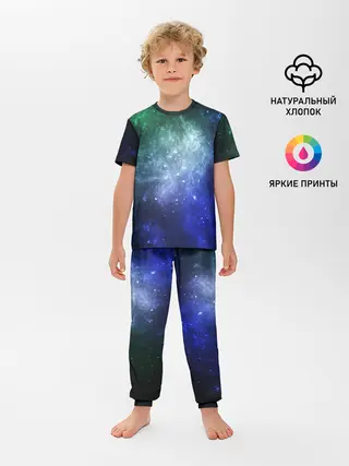 Детская пижама с брюками / ЗВЁЗДНОЕ НЕБО