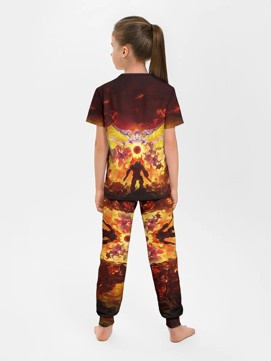 Детская пижама с брюками / DOOM Eternal