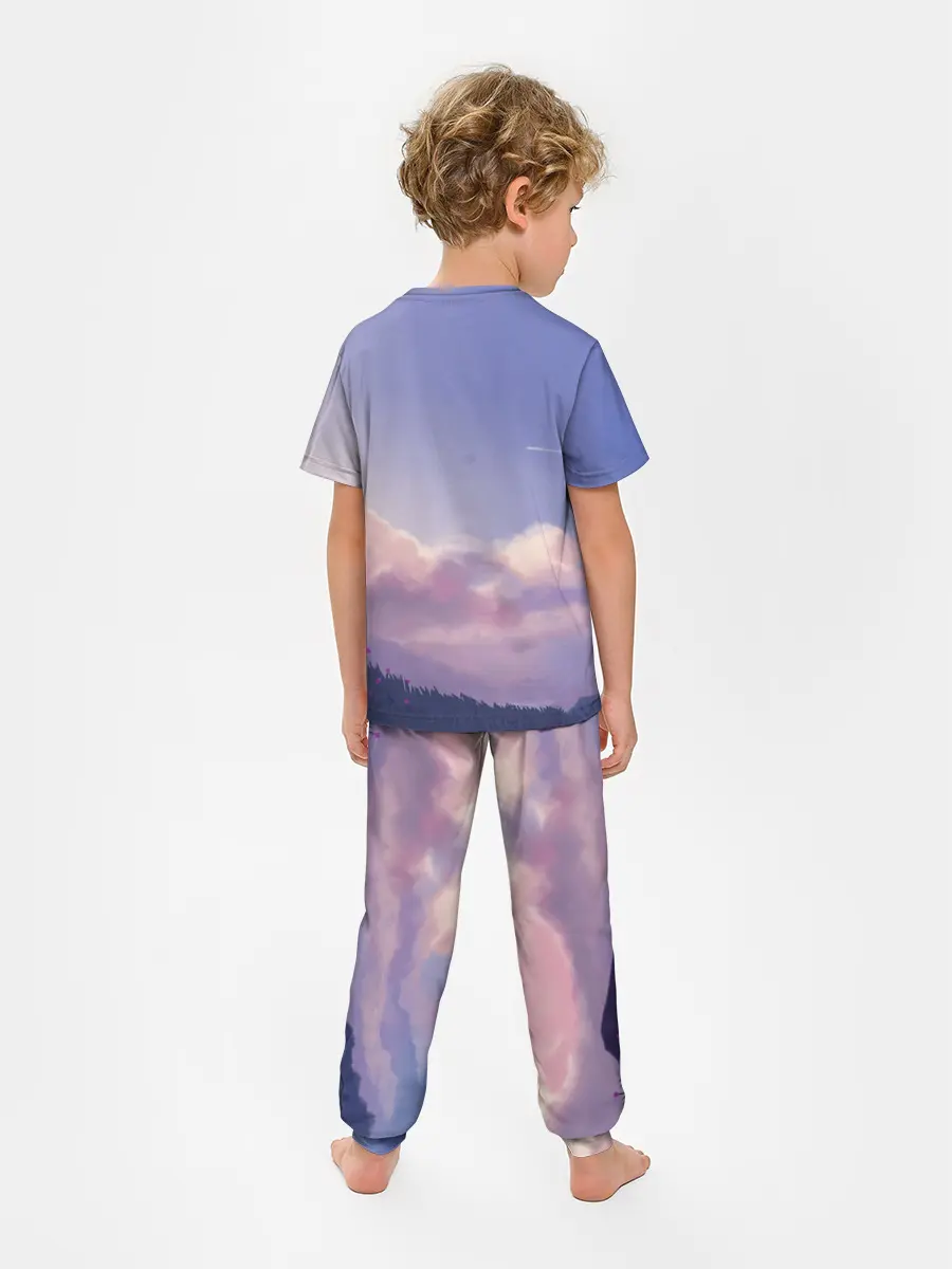 Детская пижама с брюками / Маркл и Пугало-Репка