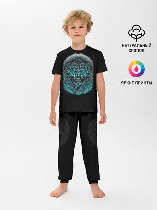 Детская пижама с брюками / Баба-Яга