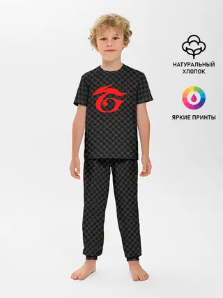 Детская пижама с брюками / FREEFIRE | PATTERN
