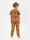 Детская пижама с брюками / Осенние листья