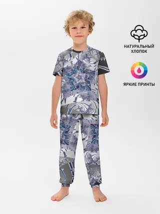 Детская пижама с брюками / Абстракция 499